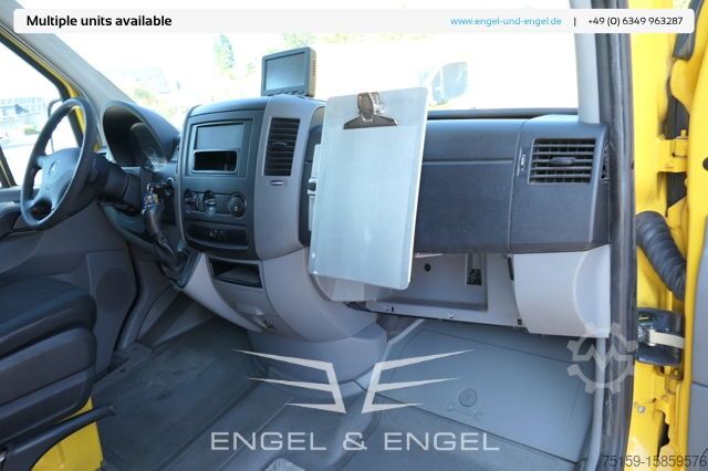 Box van mercedes-benz SPRINTER 310 CDI MAXI EURO-5 KOFFER REGALE KAMERA DURCHGANG