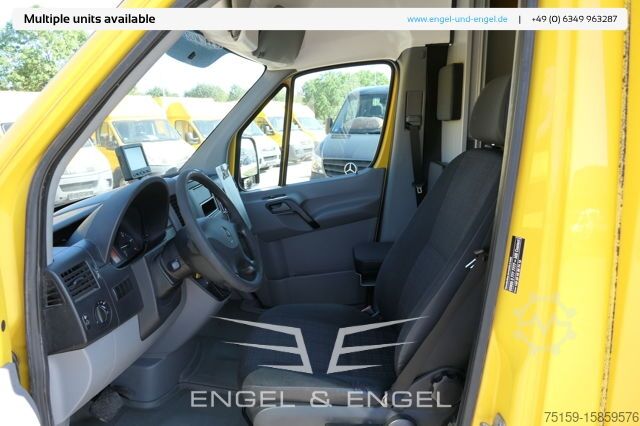 Box van mercedes-benz SPRINTER 310 CDI MAXI EURO-5 KOFFER REGALE KAMERA DURCHGANG