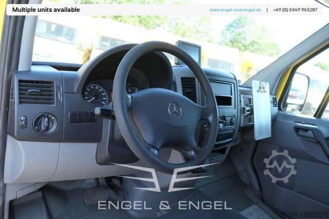 Box van mercedes-benz SPRINTER 310 CDI MAXI EURO-5 KOFFER REGALE KAMERA DURCHGANG