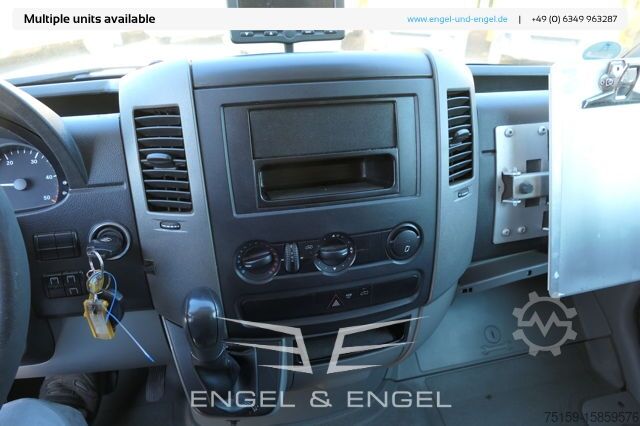 Box van mercedes-benz SPRINTER 310 CDI MAXI EURO-5 KOFFER REGALE KAMERA DURCHGANG