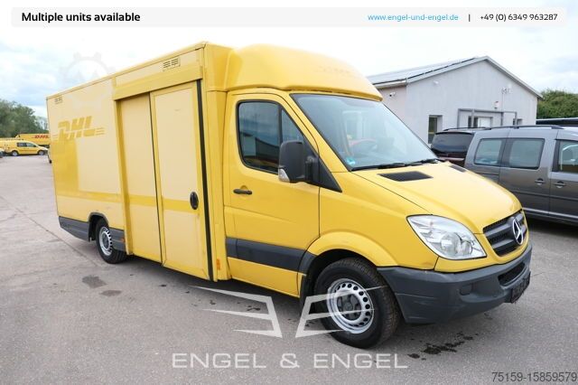 Transporter mit Koffer mercedes-benz SPRINTER 310 CDI MAXI EURO-5 KOFFER REGALE KAMERA DURCHGANG