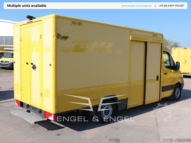 Transporter mit Koffer mercedes-benz SPRINTER 310 CDI MAXI EURO-5 KOFFER REGALE KAMERA DURCHGANG