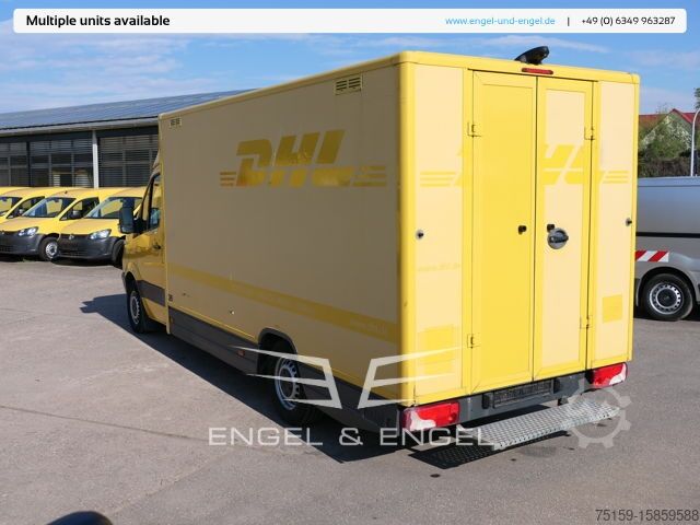 Transporter mit Koffer mercedes-benz SPRINTER 310 CDI MAXI EURO-5 KOFFER REGALE KAMERA DURCHGANG