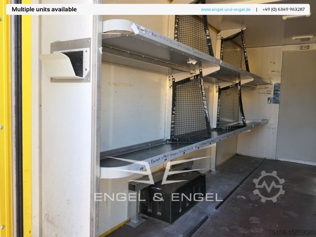 Transporter mit Koffer mercedes-benz SPRINTER 310 CDI MAXI EURO-5 KOFFER REGALE KAMERA DURCHGANG