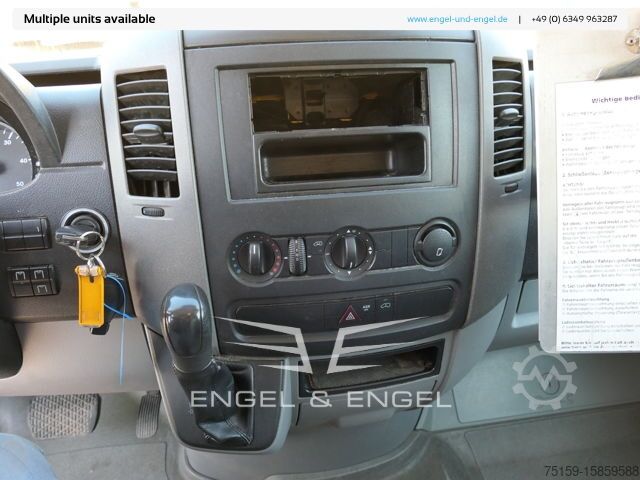 Transporter mit Koffer mercedes-benz SPRINTER 310 CDI MAXI EURO-5 KOFFER REGALE KAMERA DURCHGANG