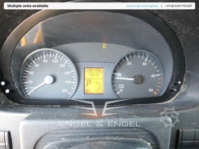 Transporter mit Koffer mercedes-benz SPRINTER 310 CDI MAXI EURO-5 KOFFER REGALE KAMERA DURCHGANG