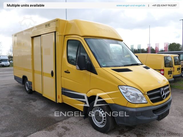 Transporter mit Koffer mercedes-benz SPRINTER 310 CDI MAXI EURO-5 KOFFER REGALE KAMERA DURCHGANG