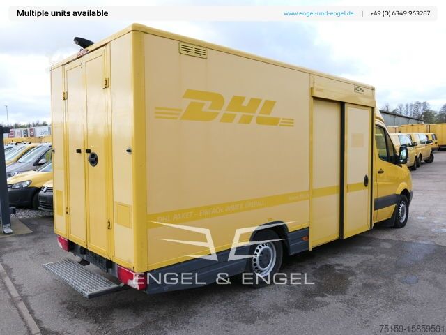 Transporter mit Koffer mercedes-benz SPRINTER 310 CDI MAXI EURO-5 KOFFER REGALE KAMERA DURCHGANG