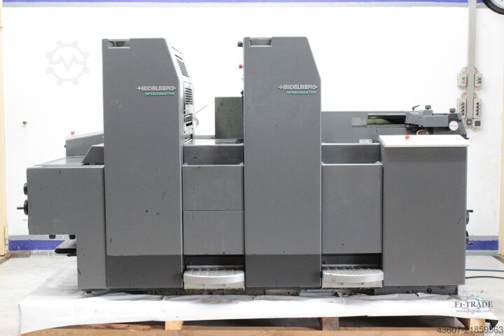 2 Color Sheet-Fed Offset Press Heidelberg SM 52-2P+