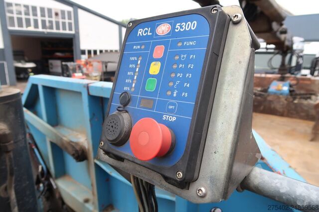 Tipper with crane MAN TGS 26.320 6X2-4/ HMF 1643 Z CRANE/