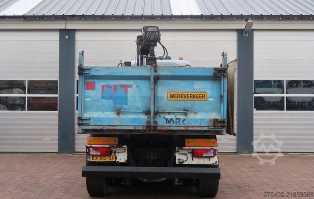 Tipper with crane MAN TGS 26.320 6X2-4/ HMF 1643 Z CRANE/