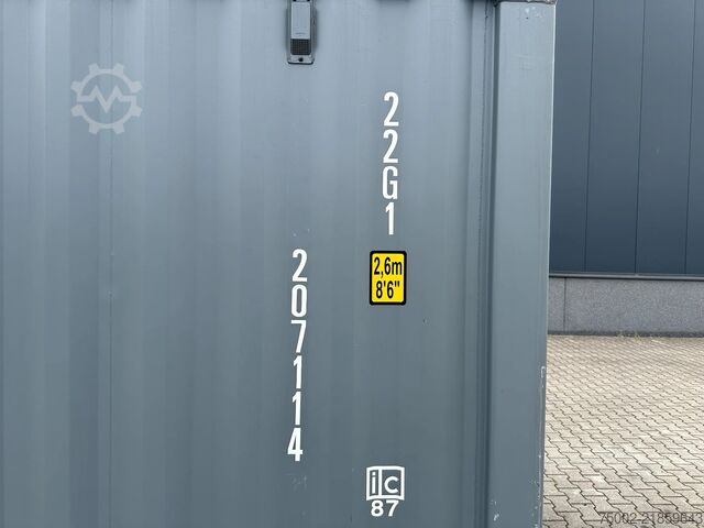 Container YANGZHOU NEW (ONE-WAY) 20FT ISO DV 8'6" STANDARD contain...