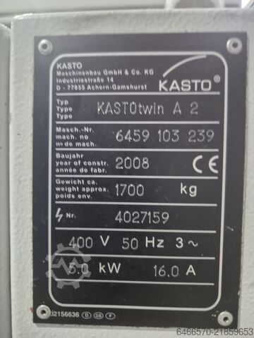 Band saw KASTO twin A2