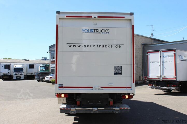 Box truck Mercedes-Benz Atego  1218 Koffer LDW LBW Seitentür Rolltor