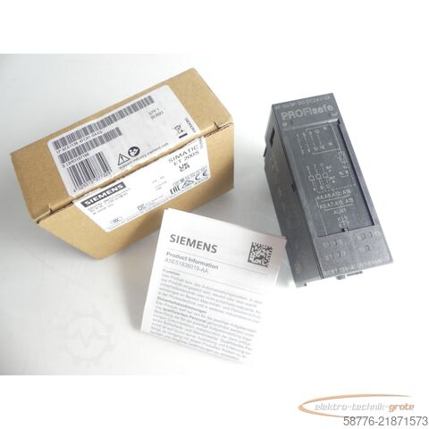 Component Siemens Simatic 6ES7138-4FC01-0AB0 PROFIsafe SN: LBR3107166 E-Stand: 4 -neu -