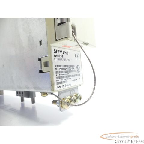 Component Siemens SIMODRIVE 6SN1124-1AA00-0BA1 Leistungsmodul Version: A SN: T-R32008131