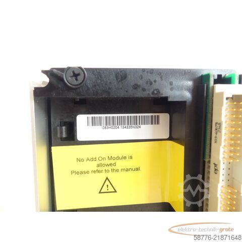 Component Siemens SITRANS F C MASS 6000 FDK:083H0204 SN 134335N324