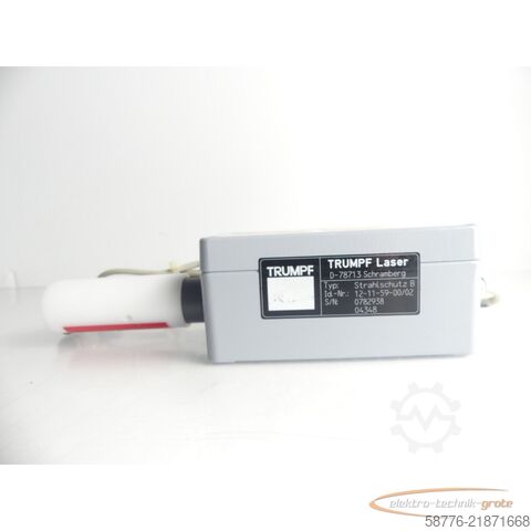 Component Trumpf 12-11-59-00/02 Strahlschutz B SN: