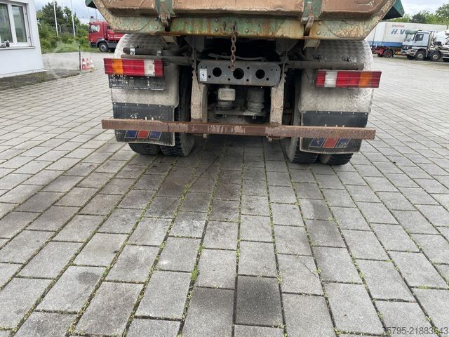 Tipper truck MERCEDES-BENZ Actros 4141 8x6 4 Achs Muldenkipper Meiller 17m³