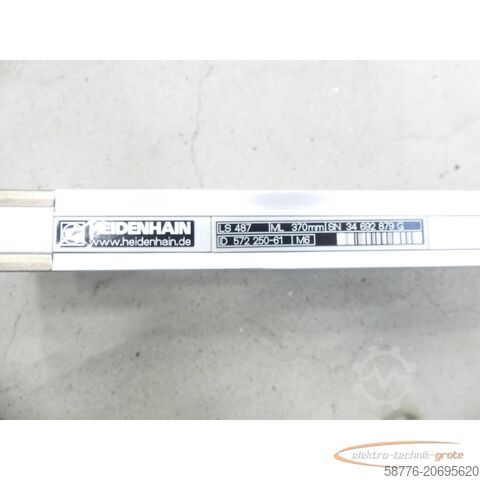Komponente Heidenhain LS 487 ML 370 ID 572250-61 + AE LS 487 ID 594 875-02 - ! -