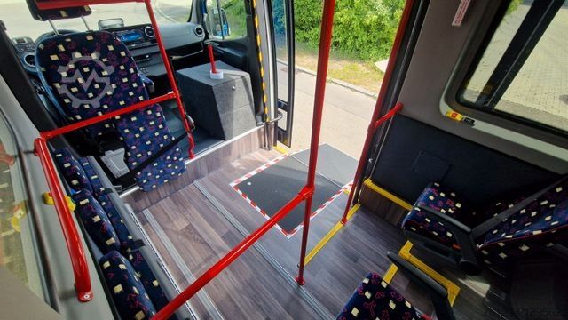 Minibus MERCEDES-BENZ 517 / 515 Frontniederflur mit  GSR 3 Systeme