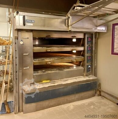Vier für einen einzelnen gebrauchter POLIN 6-fach Elektrobackofen POLIN 6,3 / 124x170-3