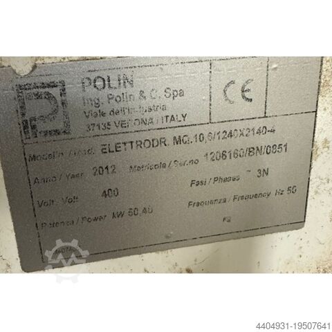 Elektrischer Etagenofen mit 8 Öffnungen, gebraucht POLIN POLIN 10,6/124x214-4