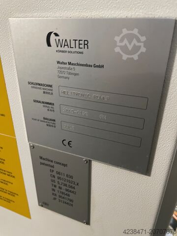 Werkzeugschleifmaschine Walter Power FH