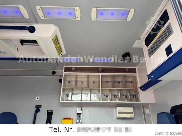 Fire truck MERCEDES-BENZ Sprinter 516 CDI RTW Fahrtec Stryker Trage+Stuhl