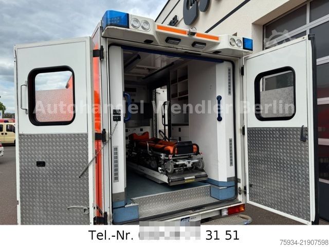 Fire truck MERCEDES-BENZ Sprinter 516 CDI RTW Fahrtec Stryker Trage+Stuhl