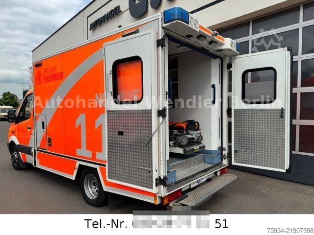 Fire truck MERCEDES-BENZ Sprinter 516 CDI RTW Fahrtec Stryker Trage+Stuhl