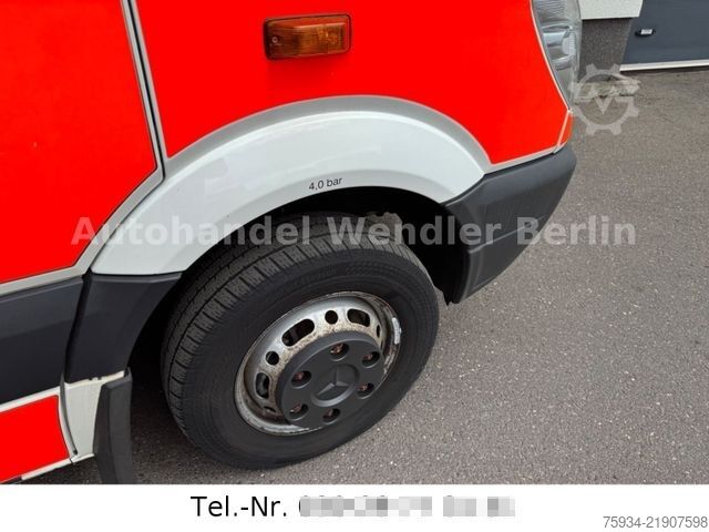 Fire truck MERCEDES-BENZ Sprinter 516 CDI RTW Fahrtec Stryker Trage+Stuhl