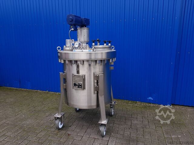Edelstahl Druckbehälter Rührwerk