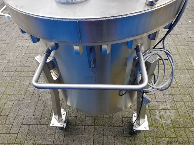 Edelstahl Druckbehälter Rührwerk