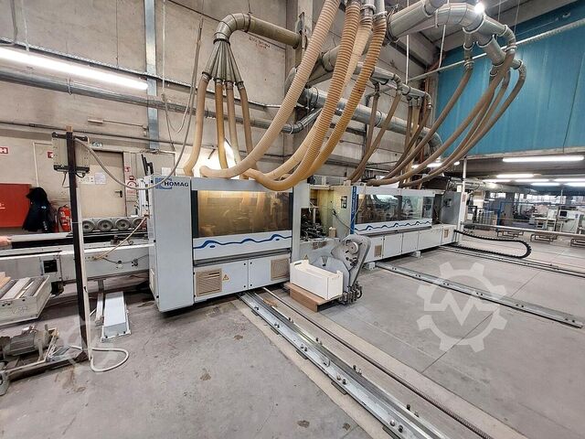 Doppelseitige Kantenleimmaschine HOMAG KFL 526