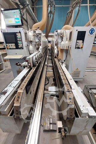 Doppelseitige Kantenleimmaschine HOMAG KFL 526