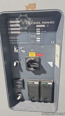 Vertikales Bearbeitungszentrum Deckel Maho