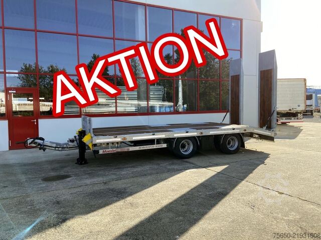 Low loader trailer Möslein TT19 - 7,2  19 t Tandemtieflader, Luftgefedert, NEU