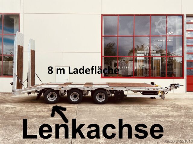 Low loader trailer Möslein TT 31  31 t Tridem- Tieflader 3 Achs, 8 m LadeflächeNeufahrzeug