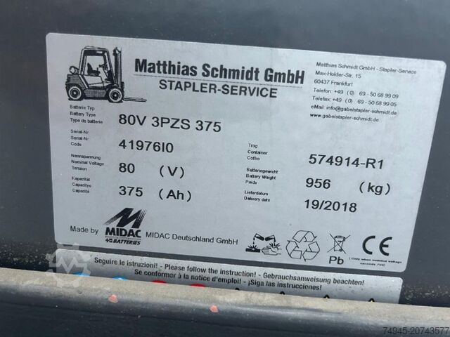 Elektro 4 Rad-Stapler Still R60-16 I