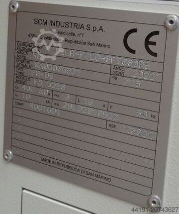 Abricht-/Dickenhobel Holzkraft Minimax fs 52es SPI Holzkraft Minimax fs 52es SPIRAL Digital