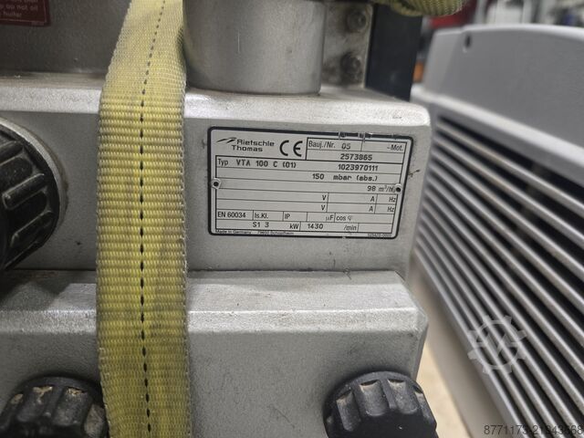 Vacuum pump Rietschle VTA 100 C