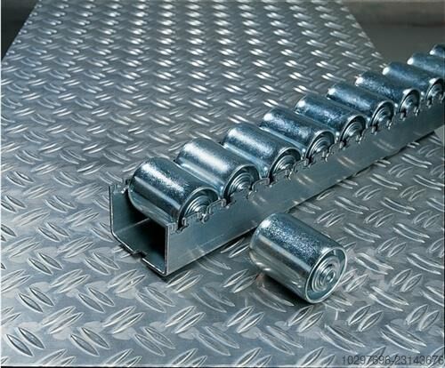 Heavy-duty roller track, length 2400 mm - 1 piece  