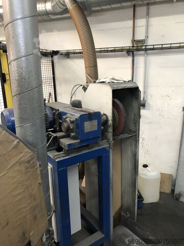 Roboter-Schleif- und Polieranlage für Me Gert Krugmann Maschinenbau + Handel GmbH RSPA-80.1.3.LB