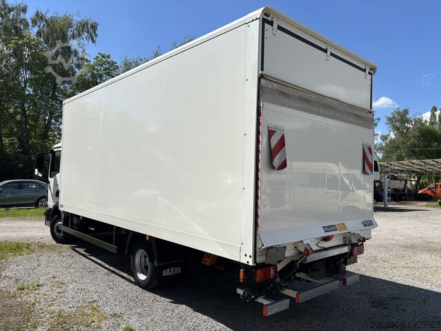 Transporter with box body, tail lift, trailer hitch, air conditioning MAN TGL 8.190 BL