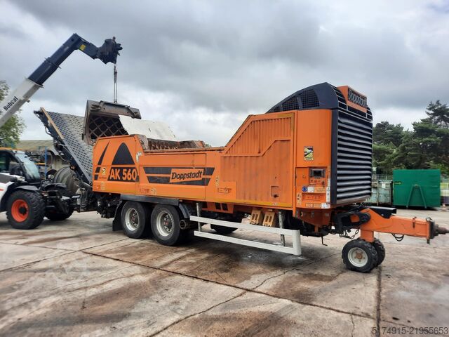 AK560 Eco Power high-speed shredder Doppstadt AK 560 ECO Power