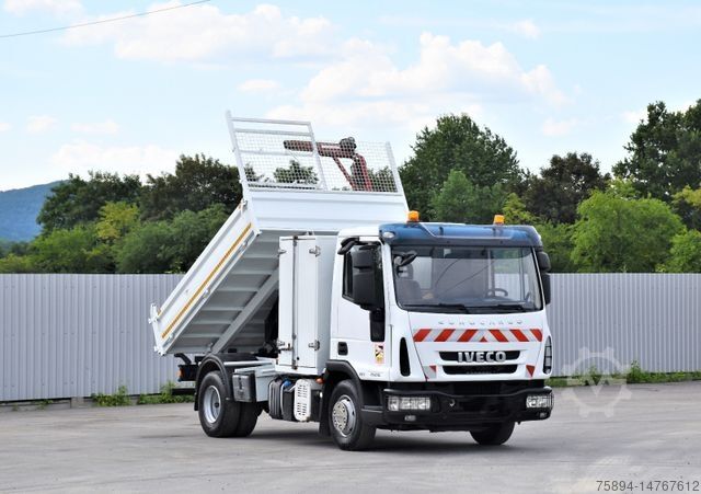 Kipper LKW IVECO EUROCARGO 75E16* KIPPER 3,10m* KRAN