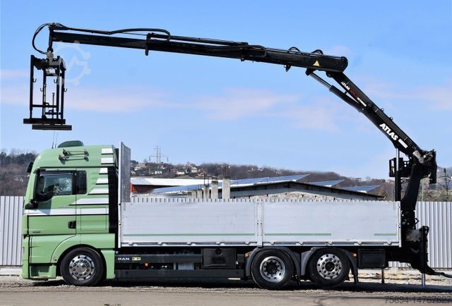 Autokran MAN TGX 26.440 Pritsche 6,60 m* ATLAS 125.2V-A12VB