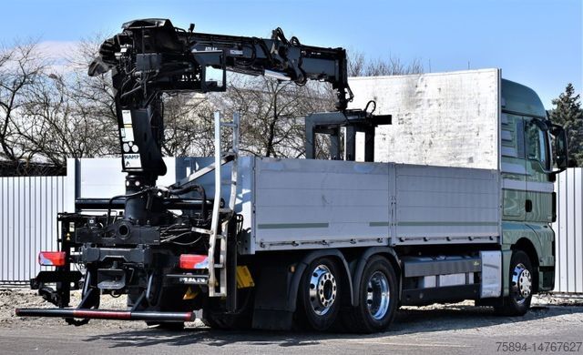 Autokran MAN TGX 26.440 Pritsche 6,60 m* ATLAS 125.2V-A12VB