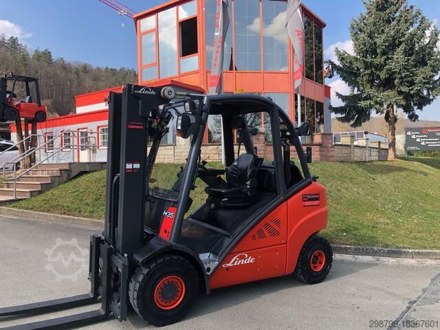 Treibgasstapler Linde H 35 T -01 - 393
